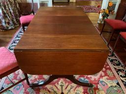"The Warfield" Mahogany Dining Table by Duncan Phyfe 1937