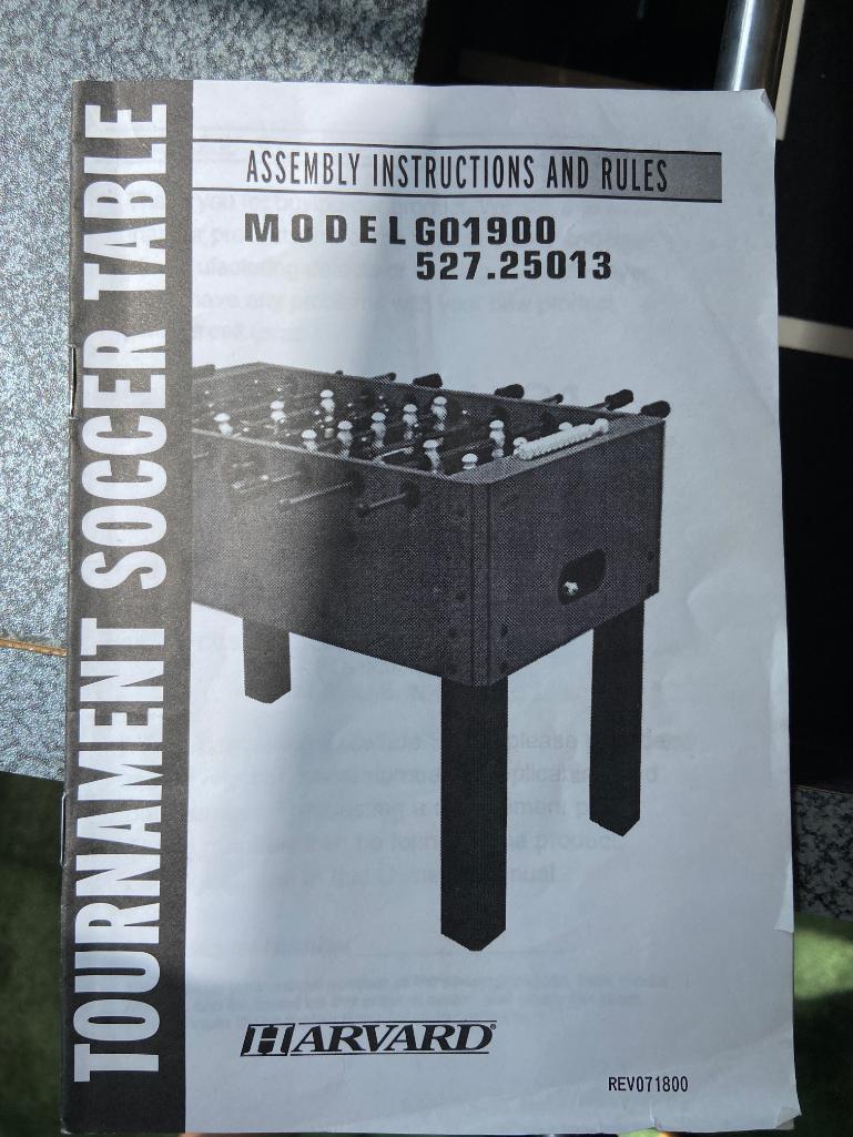 Harvard Foosball Tournament Soccer Table