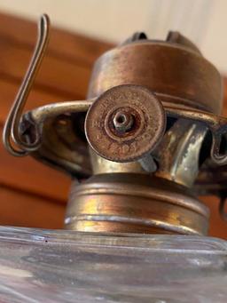 Glass Oil/Kerosene Lamp