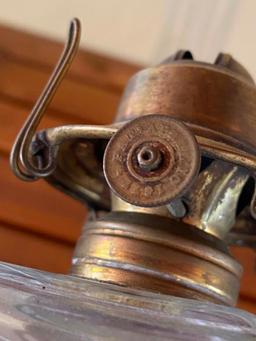 Glass Oil/Kerosene Lamp