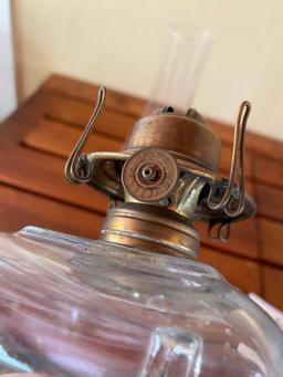 Glass Oil/Kerosene Lamp