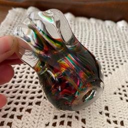 Hand Blown Bird Decorative Bird