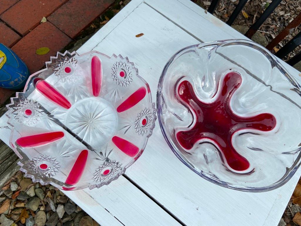 Outdoor Party! Table Cloths, Napkins, Bowls and Trays