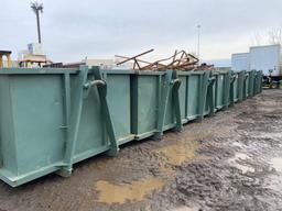 Bucks Fabricating Co 15 Cubic Yard Rolloff Dumpster