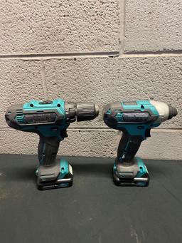 Makita Cordless Drill and Impact Drill Set