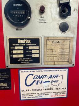 RedMax Model EN25 Rotary Screw Compressor