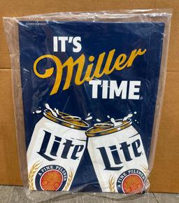 "It's Miller Time" Promotional Sign
