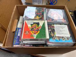 Box of Misc Compact Discs