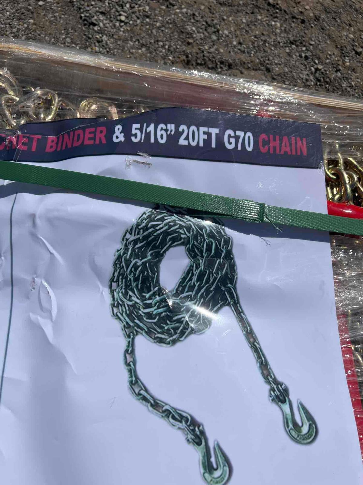 New Greatbear Co 20ft x 5/16in G70 Chain