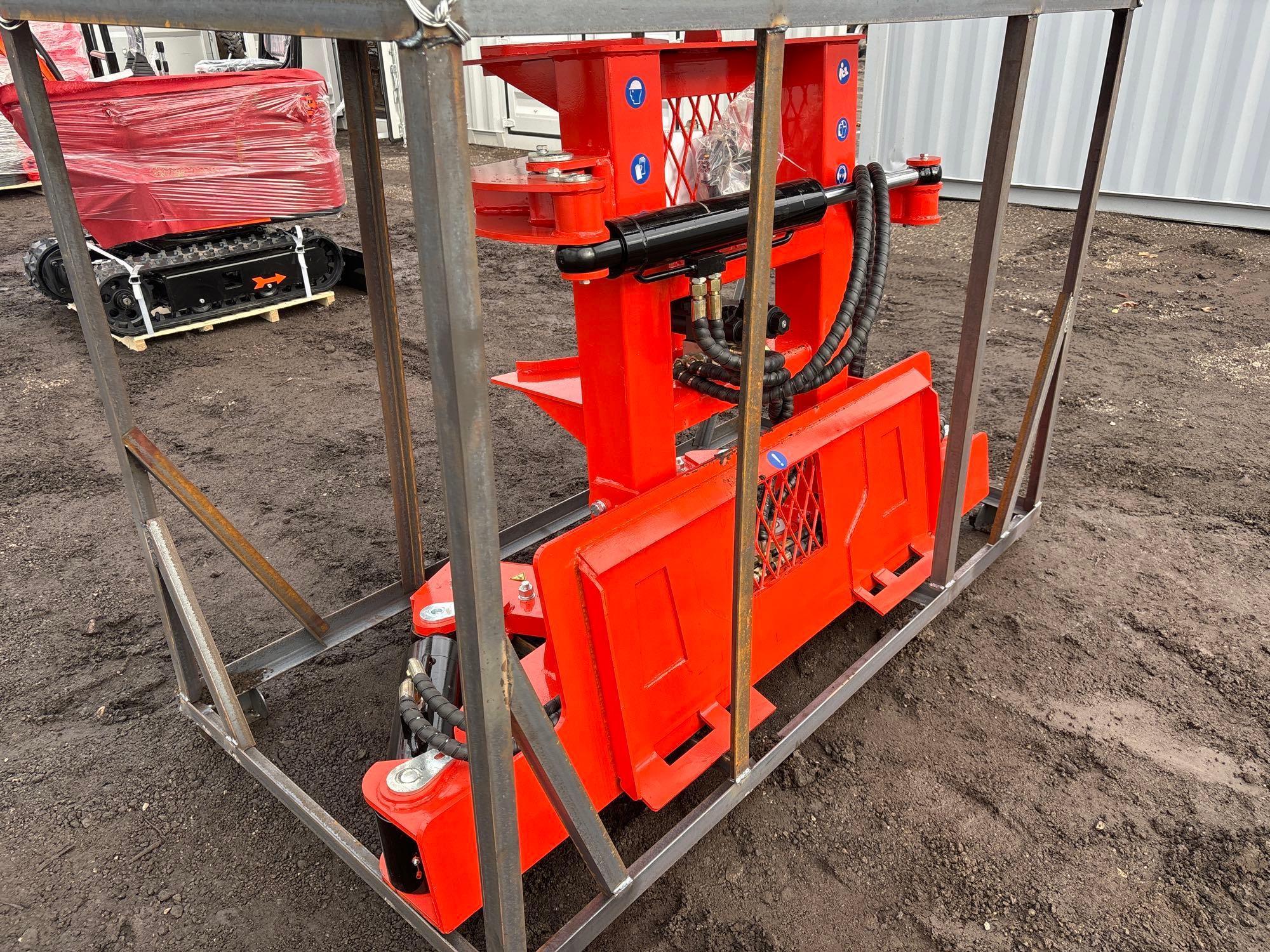 NEW AGT Skid Steer Tree Shears Hydraulic Skidloader Attachment