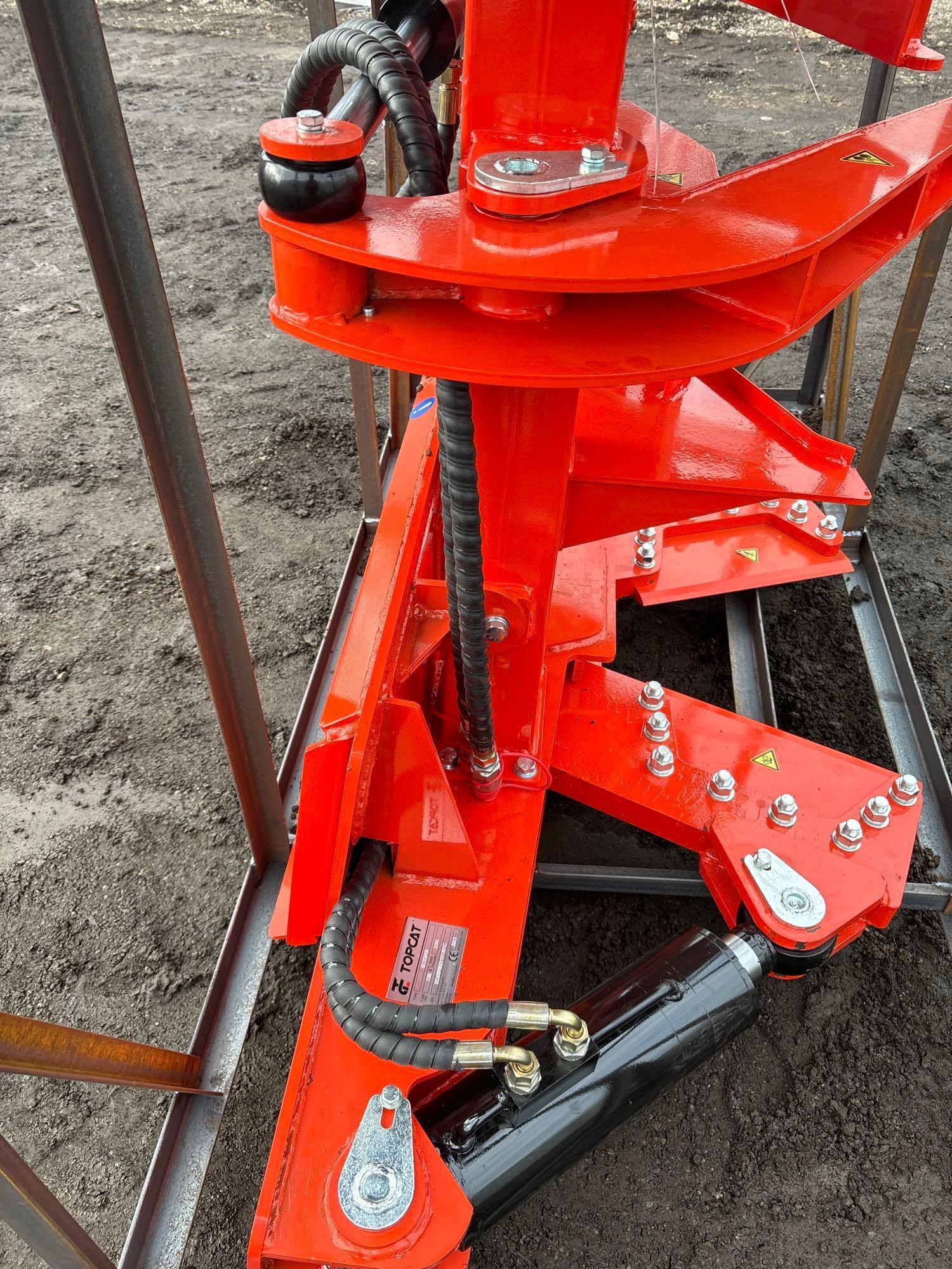 NEW AGT Skid Steer Tree Shears Hydraulic Skidloader Attachment
