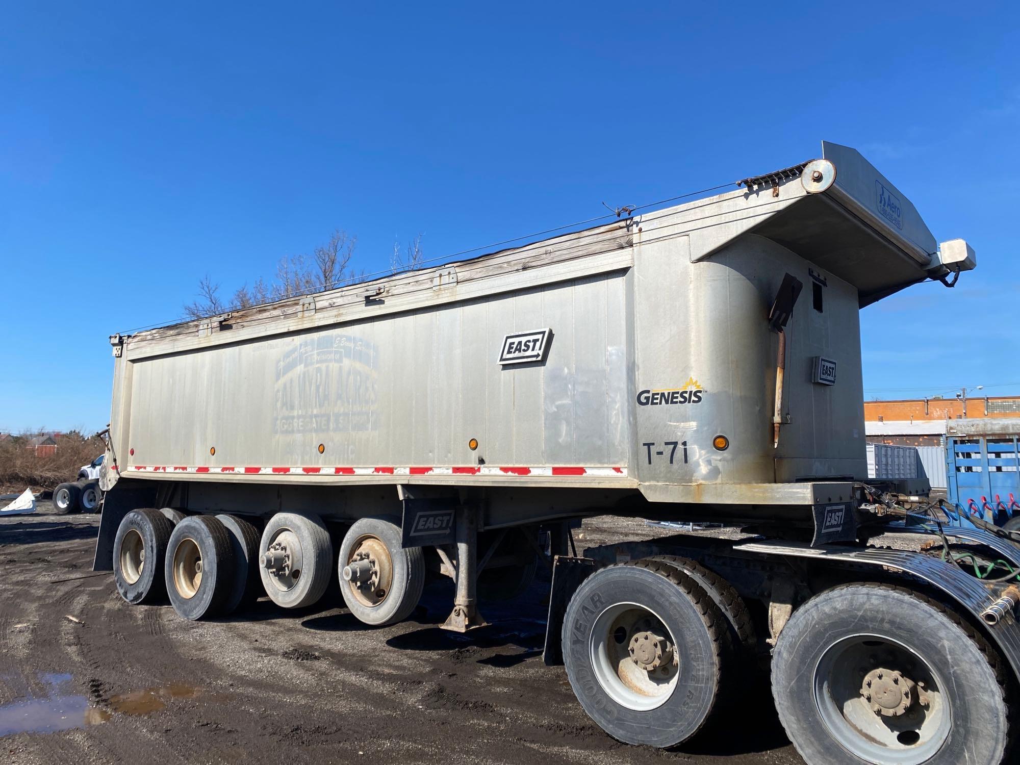 2006 East Manufacturing Co Quad Axle Aluminum Dump Trailer