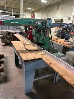 DeWALT GE Radial Arm Saw (located off-site, please read description)