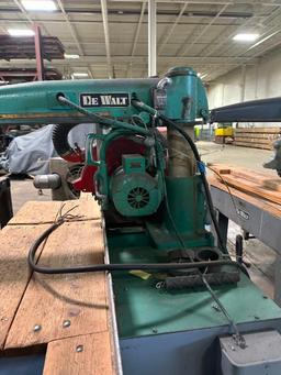 DeWALT GE Radial Arm Saw (located off-site, please read description)