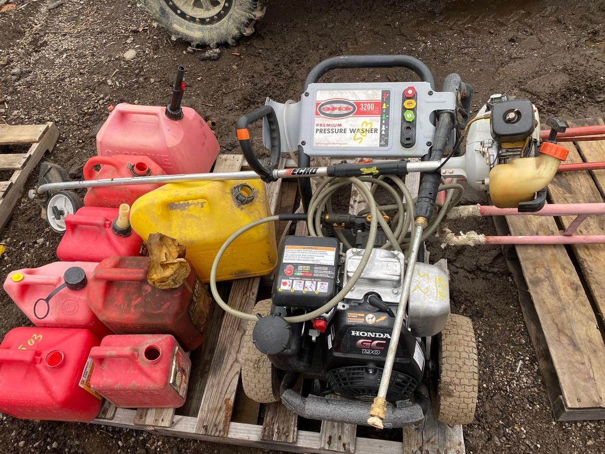 Yard Equipment Lot