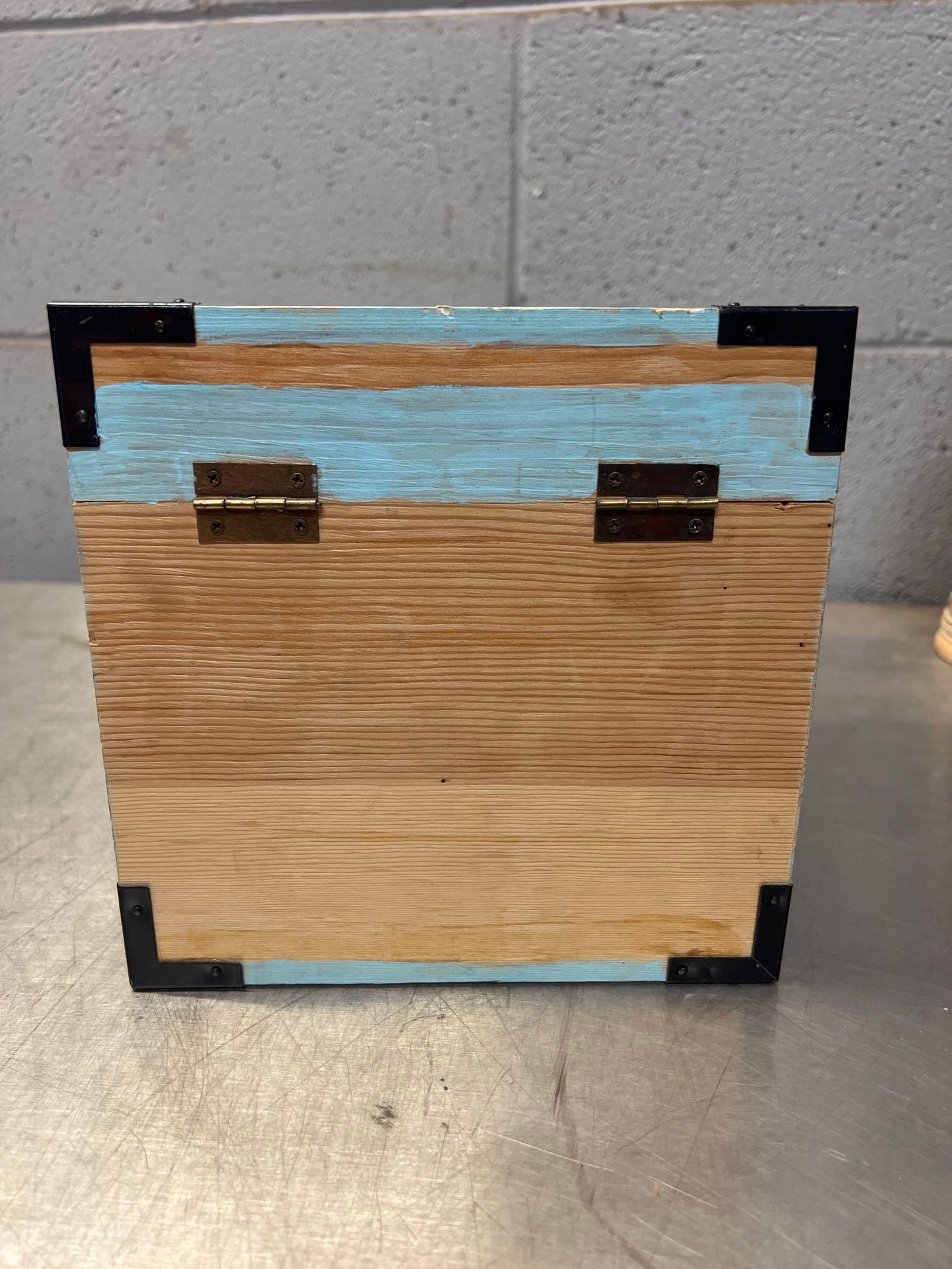 Wooden Mario Themed Chest