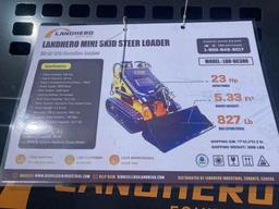 New LandHero Co Mini Stand-On Skidloader