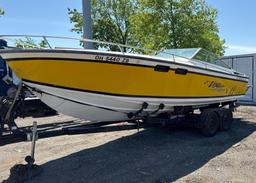 1979 Thunderbird 23ft Formula Liquid Thunder Speed Boat w/ Trailer