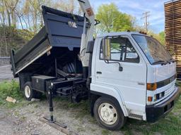 1993 Isuzu Diesel Knuckle Boom/Dump Truck (located offsite-please read full description)