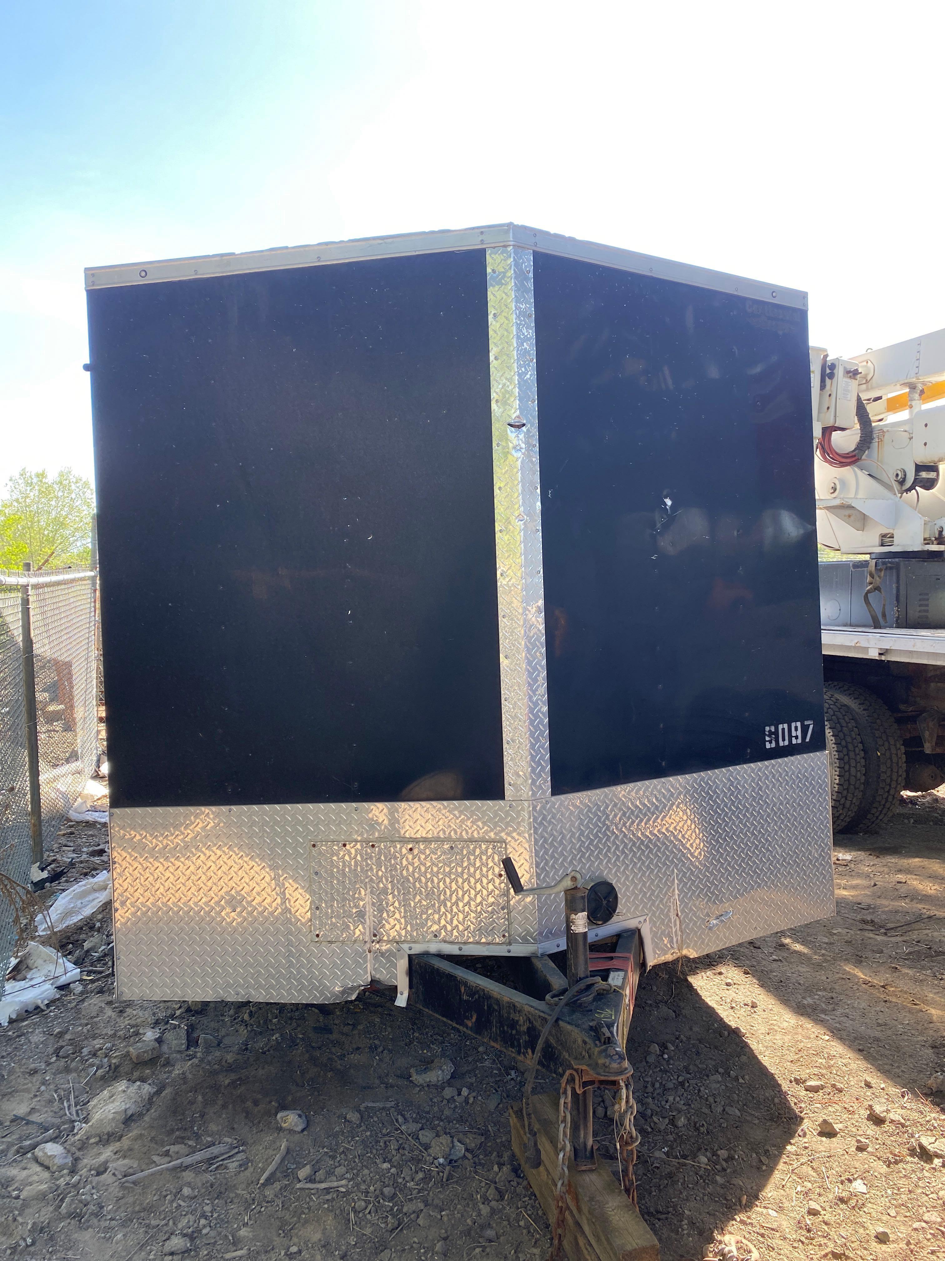 2016 Forest River Co 20ft Tandem Enclosed Box Trailer (located offsite-please read full description)