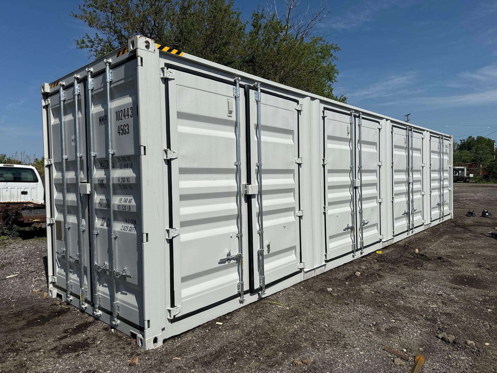 New 40ft (4 side door) Steel Shipping/Storage Container