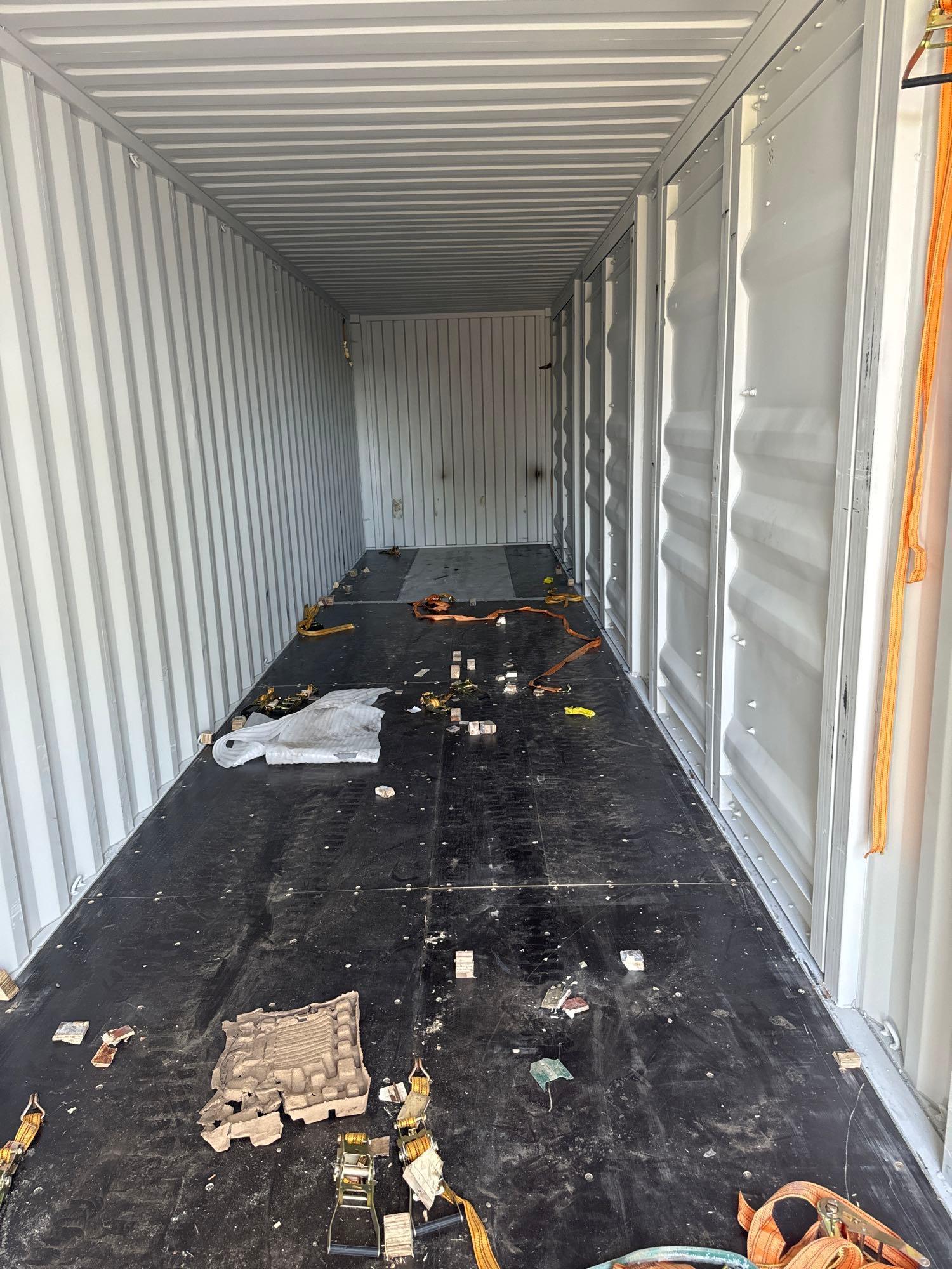 New 40ft (4 side door) Steel Shipping/Storage Container