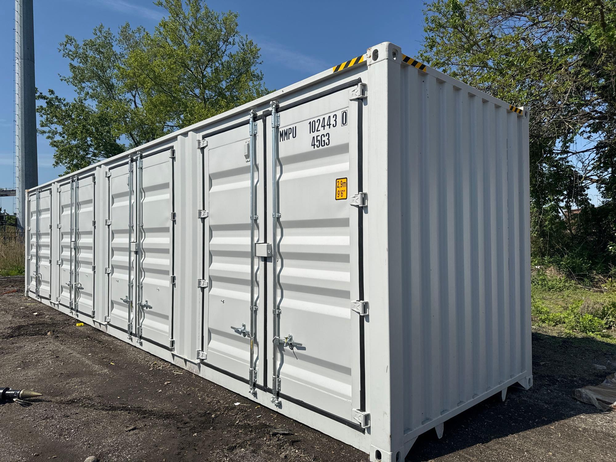 New 40ft (4 side door) Steel Shipping/Storage Container