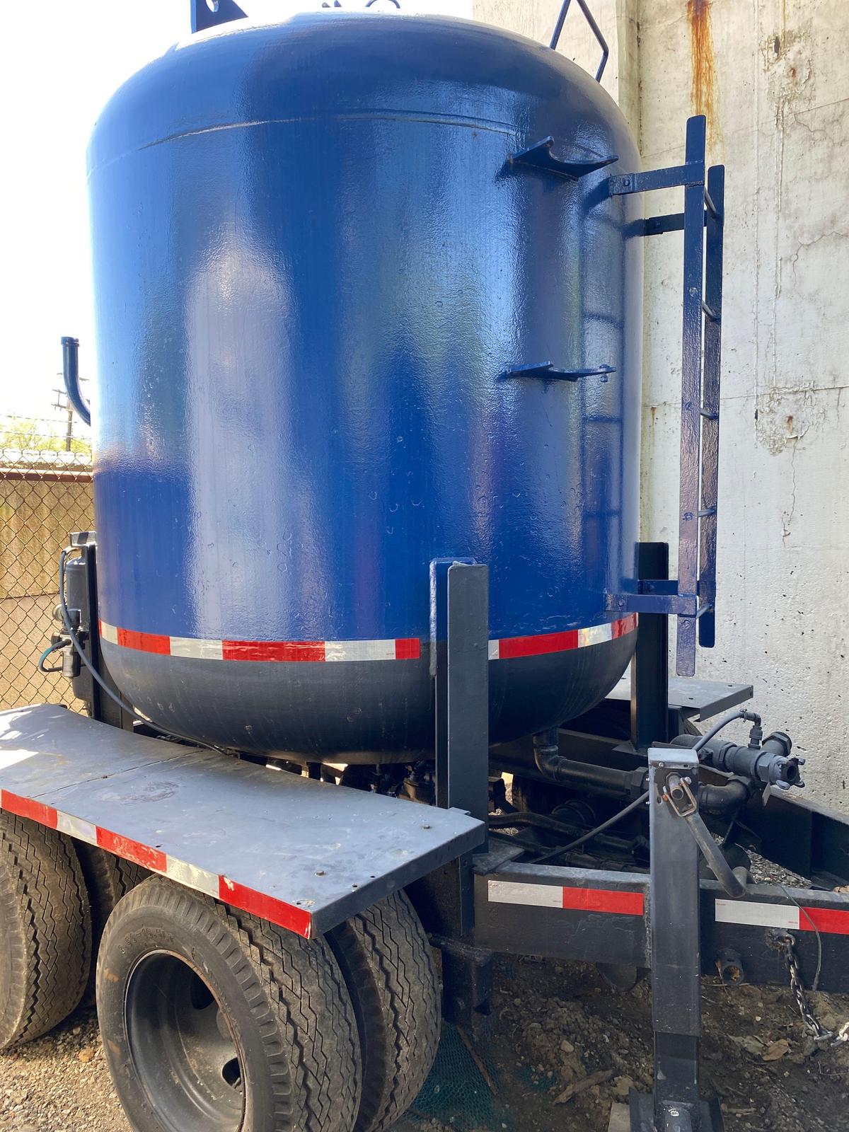 Dual Tandem Blasting Trailer (located offsite-please read full description)