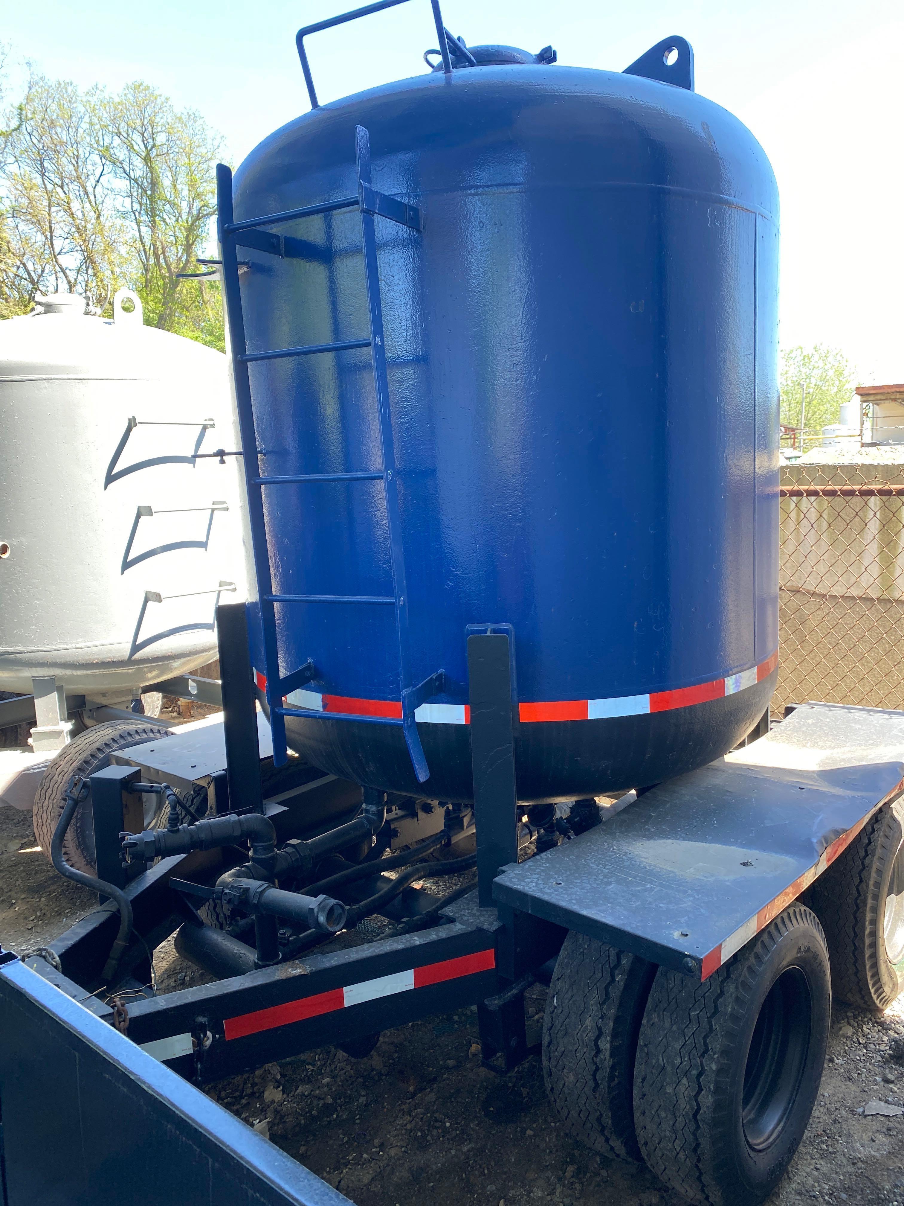 Dual Tandem Blasting Trailer (located offsite-please read full description)