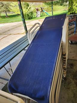 (16) Used Poolside Lounge Chairs (located off-site, please read description)