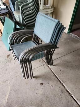 (6) Patio Chairs (located off-site, please read description)