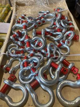(38) New Paladin Carbon Steel Anchor Shackles
