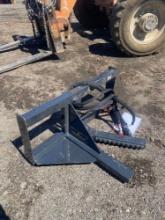 New Landhonor Co Hydraulic Skidloader Tree/Post Puller Attachment Model TP-13-08D