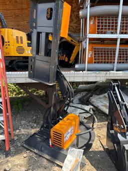 New LandHonor Co Hydraulic Skidloader Articulating Brush Hog Attachment MoDEL ABC-13-125A