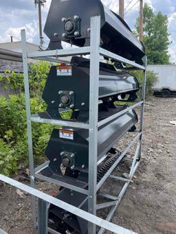 New Wolverine Hydraulic Roto-Tiller Skid Steer Attachment model: TL-12-72W