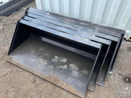 NEW 84" Swict Skid Steer Bucket
