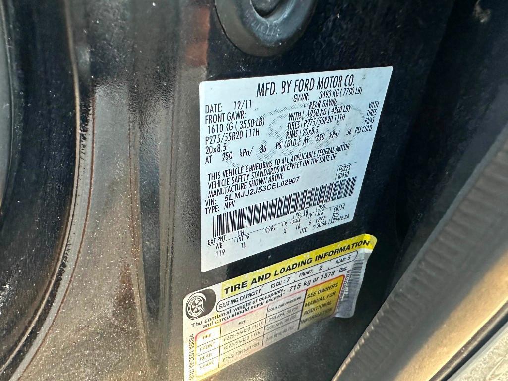 2012 Lincoln Navigator (at off-site location, read description)