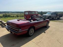1990 Chrysler Lebaron Convertible (located off-site, please read description)