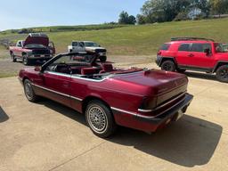 1990 Chrysler Lebaron Convertible (located off-site, please read description)