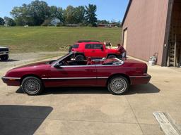 1990 Chrysler Lebaron Convertible (located off-site, please read description)