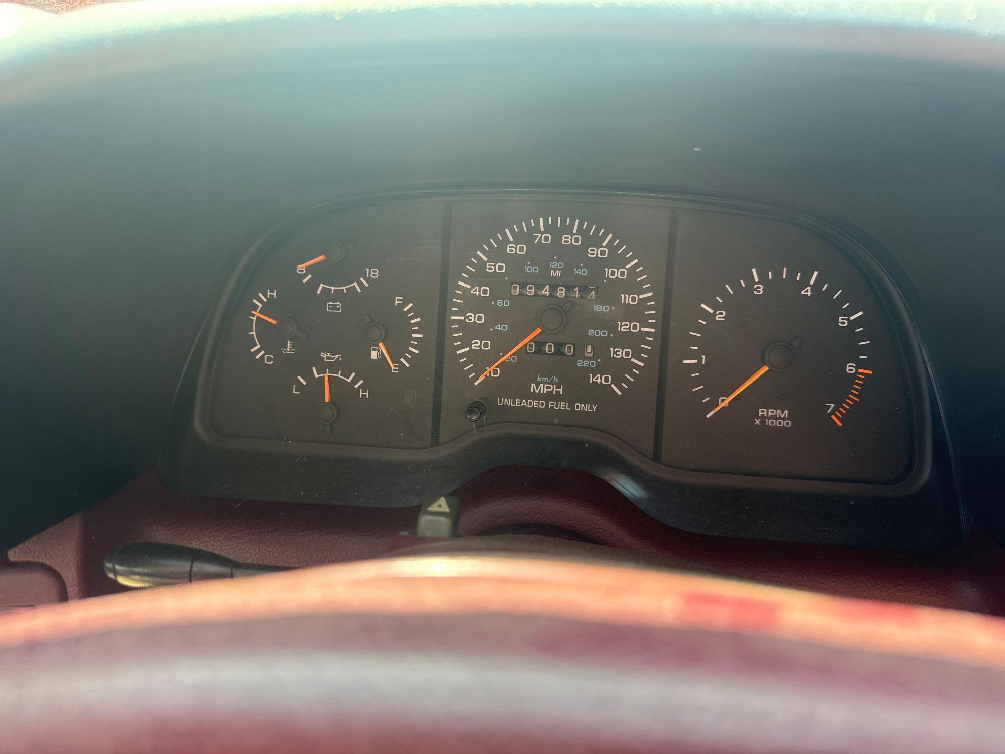 1990 Chrysler Lebaron Convertible (located off-site, please read description)
