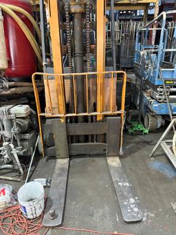 Caterpillar Double Mast Electric Forklift Model M60 (located offsite, read description)
