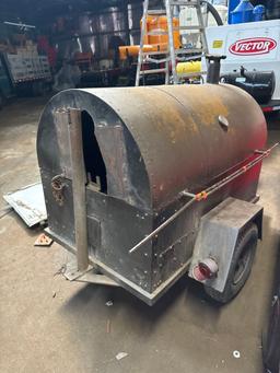 Pull Behind Hog Rotisserie Roaster (located offsite, read description)