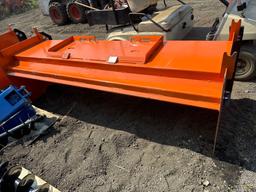 New KC Co 96in Skidloader Snow Pusher Attachment