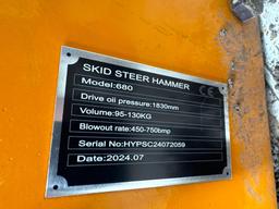 New Giyi Co Hydraulic Skidloader Breaker Attachment Model 680
