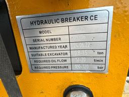 New Vicsec Co Hydraulic Mini Excavator Breaker Attachment Model SB05