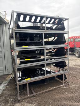 New Agrotk/Mower King Co 72in Hydraulic Skidloader Brush Hog Attachment Model SSRC72