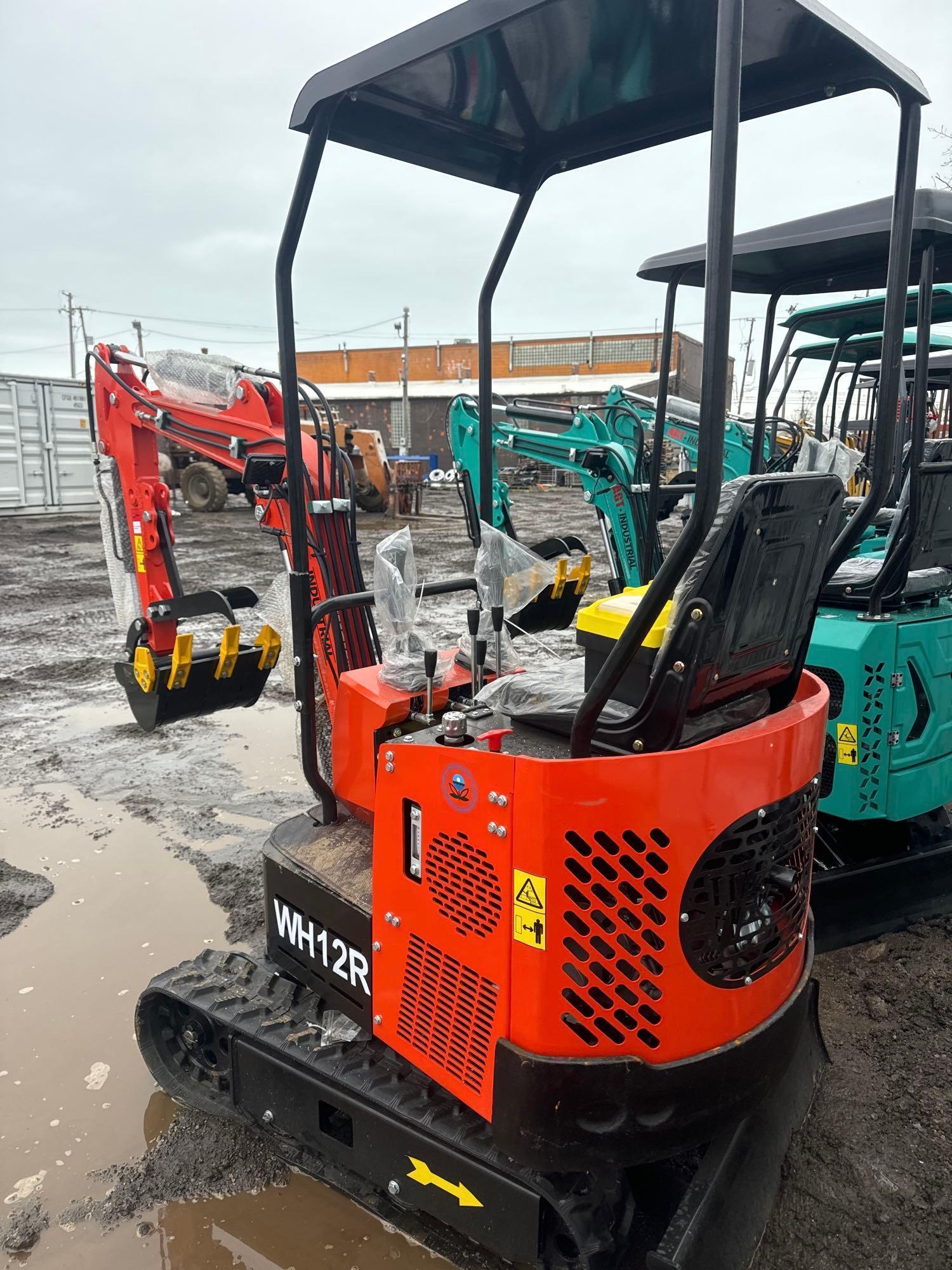 New AGT Mini Excavator Model WH12R
