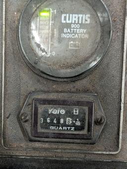 2091 Yale ESC030 stand up counterbalance forklift (off-site item, read description)