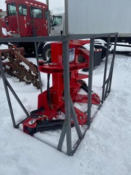 New Agrotk Hydraulic Skidloader Tree Shear Attachment Model ECSSRB